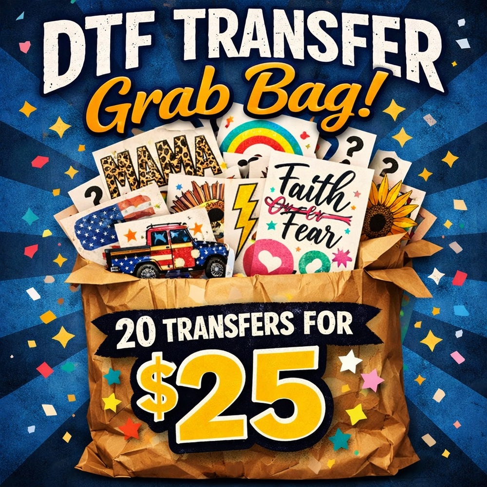DTF Transfer Grab Bag